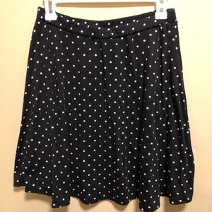 Xhilaration Polka Dot Skater Skirt